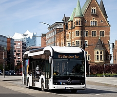 Unter anderem will ver.di den Linienbusverkehr der vhh.mobility bestreiken. (Foto: vhh.mobility)