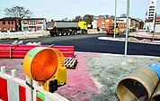 So war es bei der Erneuerung des Abschnitts im Kreuzungsbereich Hamburger Straße/Adenauerdamm. Jetzt gehen die Arbeiten Richtung Agnes-Karll-Allee weiter. (Foto: Frank/Archiv)