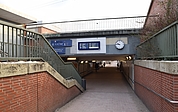 Der Dealer fiel der Bundespolizei unweit des Elmshorner Bahnhofs auf. (Foto: Frank)