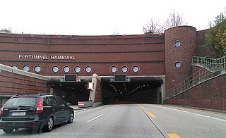 Auch der Elbtunnel wird gesperrt. (Archiv: Frank)