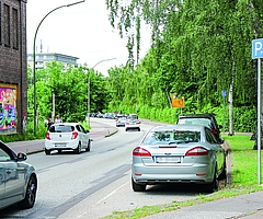 Die Berliner Straße wird nach dem laufenden Gebäudeabriss im kommenden Jahr voraussichtlich noch nicht ausgebaut. (Foto: Strandmann)  