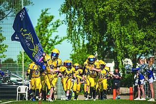 Cooler Sport, coole Typen: Wenn die Elmshorn Fighting Pirates die Arenen stürmen, ist Stimmung angesagt. Am 22. November können Kinder und Jugendliche im Alter von 10 bis 18 Jahren zum Probetraining kommen. (Foto: Elmshorn Fighting Pirates)
