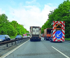 Diesmal bleibt es nicht bei einer Verengung. Die A23 wird komplett in beide Richtungen gesperrt. (Foto: Strandmann/Archiv)